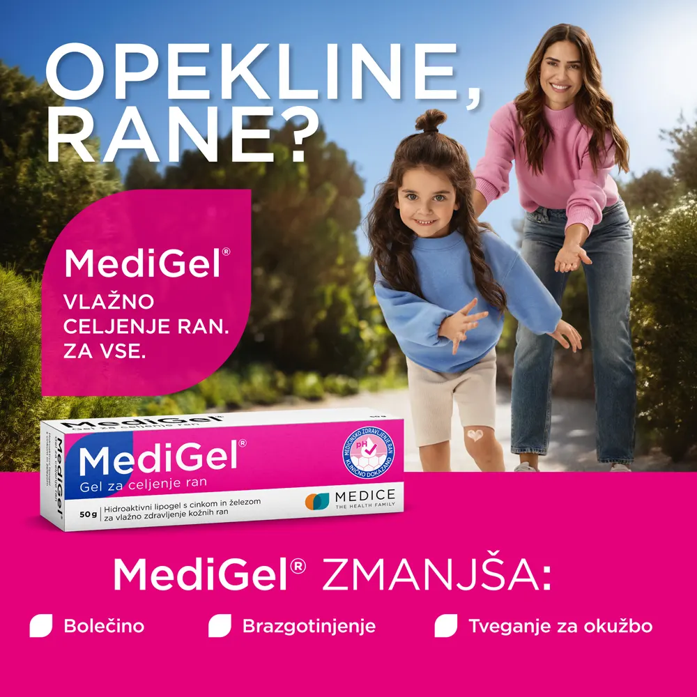 MediGel, gel za celjenje ran (50 g)